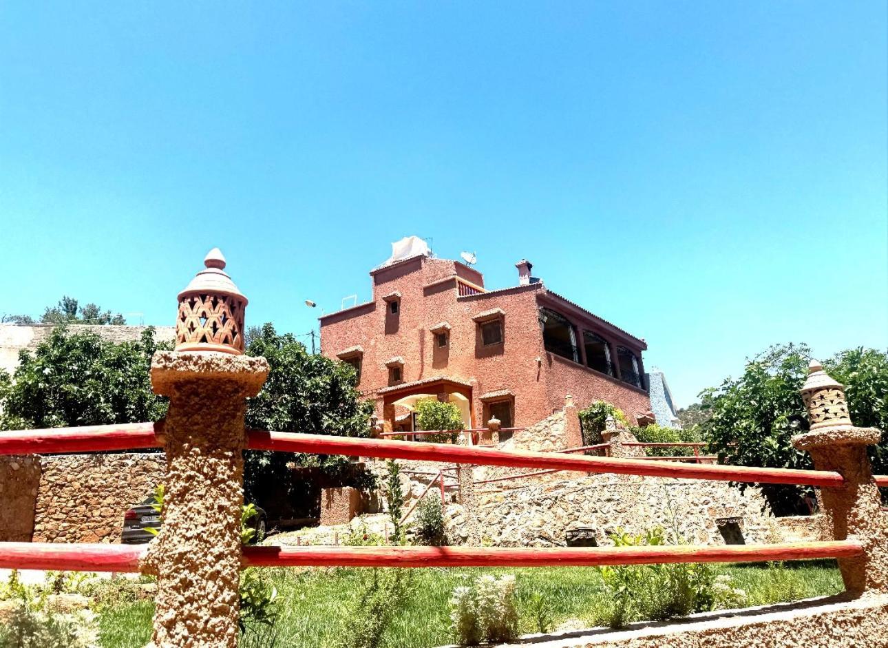 Gite Marbie Maison Rurale, Une Experience Naturelle Unique, Au Coeur Du Moyen Atlas, Maroc Kasba Tibouda المظهر الخارجي الصورة